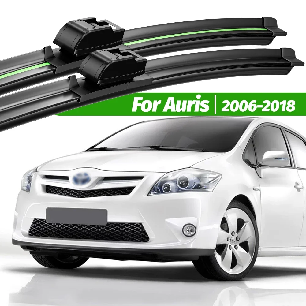 

For Toyota Auris 2006-2018 2pcs Front Windshield Wiper Blades 2007 2008 2009 2010 2012 2014 2017 Windscreen Window Accessories