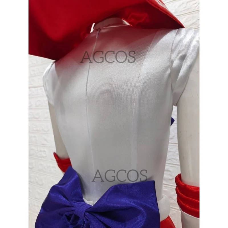 AGCOS Customized Hino Rei Sailorr Mars Cosplay Costume Woman Christmas Outfits Dress Costumes Cosplay view 5
