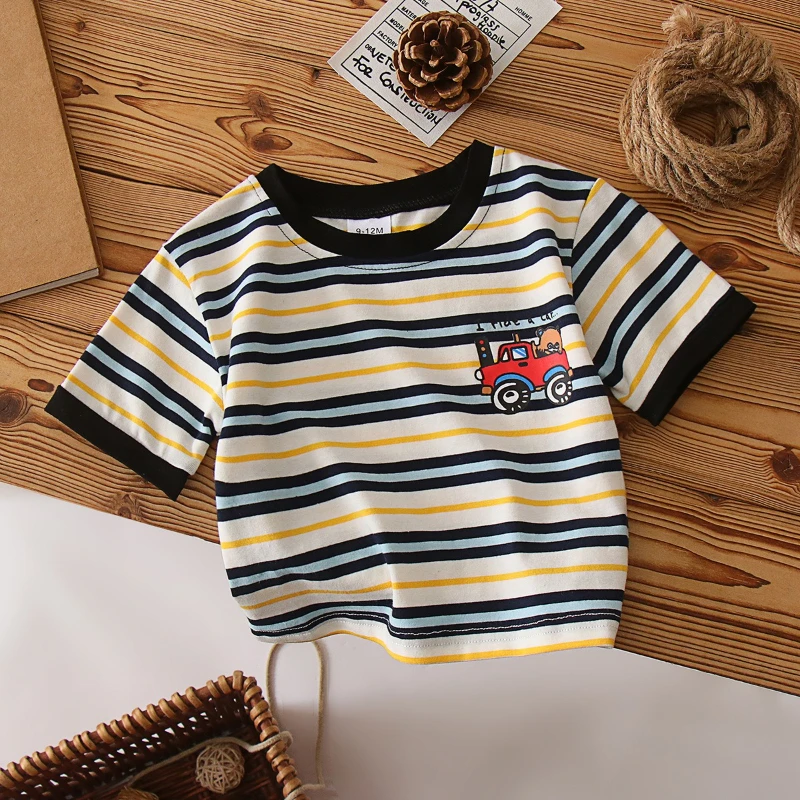 Loose Striped Short…