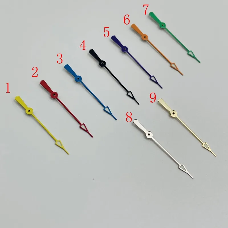Watch Replacement Single Second Hands Multi-color Luminous Pointers NH35 NH36 Movement Lume Watch Hands Mechanical Wristwatch