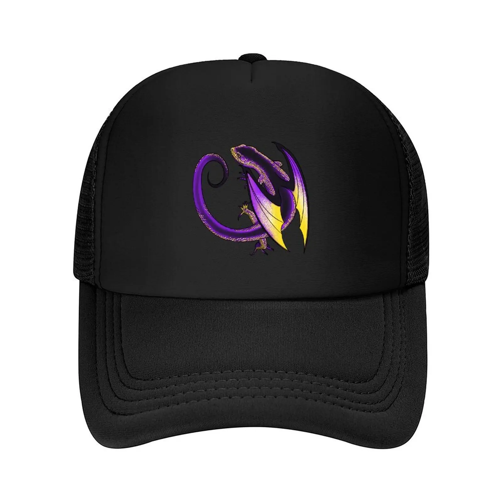 

Enby Pride Dragon Baseball Cap Hat men Military Cap Man Golf dad hat Women Beach Fashion Men's