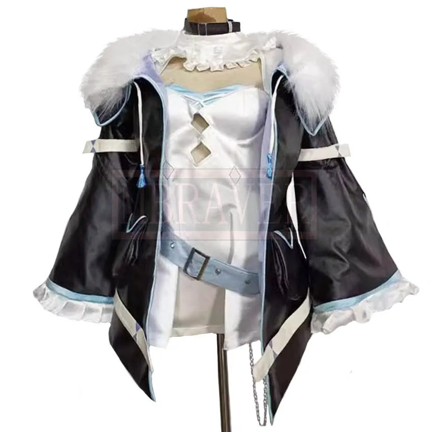 Vtuber Hololive Abyssgard Fuwawa&Mococo Fuwawa Abyssgard Fuwa-chan Christmas Halloween Cosplay Costume Custom Made Any Size