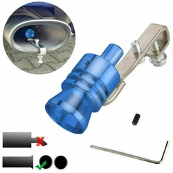 1PCS Blue/Red XL Exhaust Pipe Roar Maker Turbo Sound Whistle Simulator Muffler For Motor Car Exhaust Modification Replacement