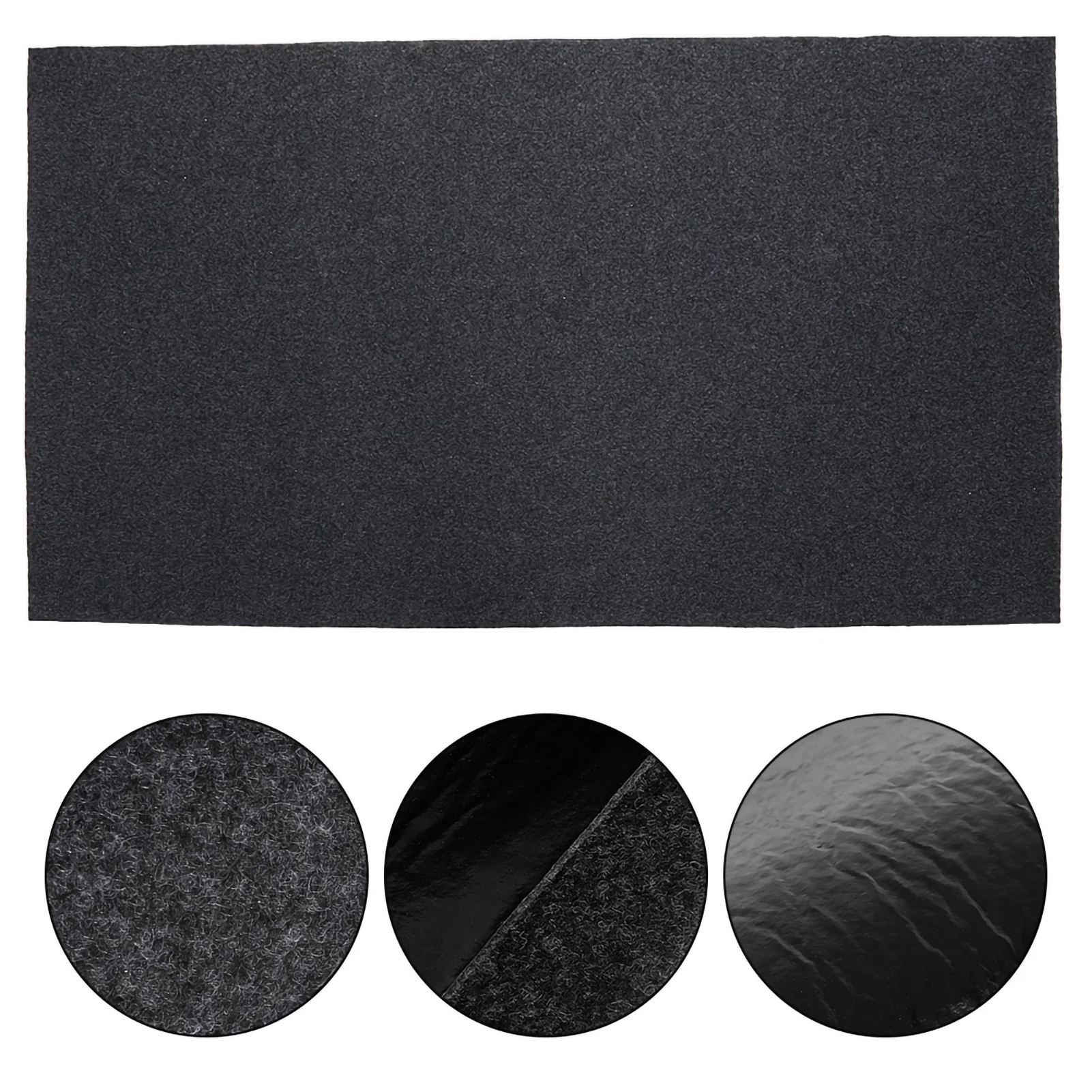 ZK40 Flame Retardant Heat Resistant BBQ Gas Grill Splatter Mat Mat Backyard Floor Protective Rug