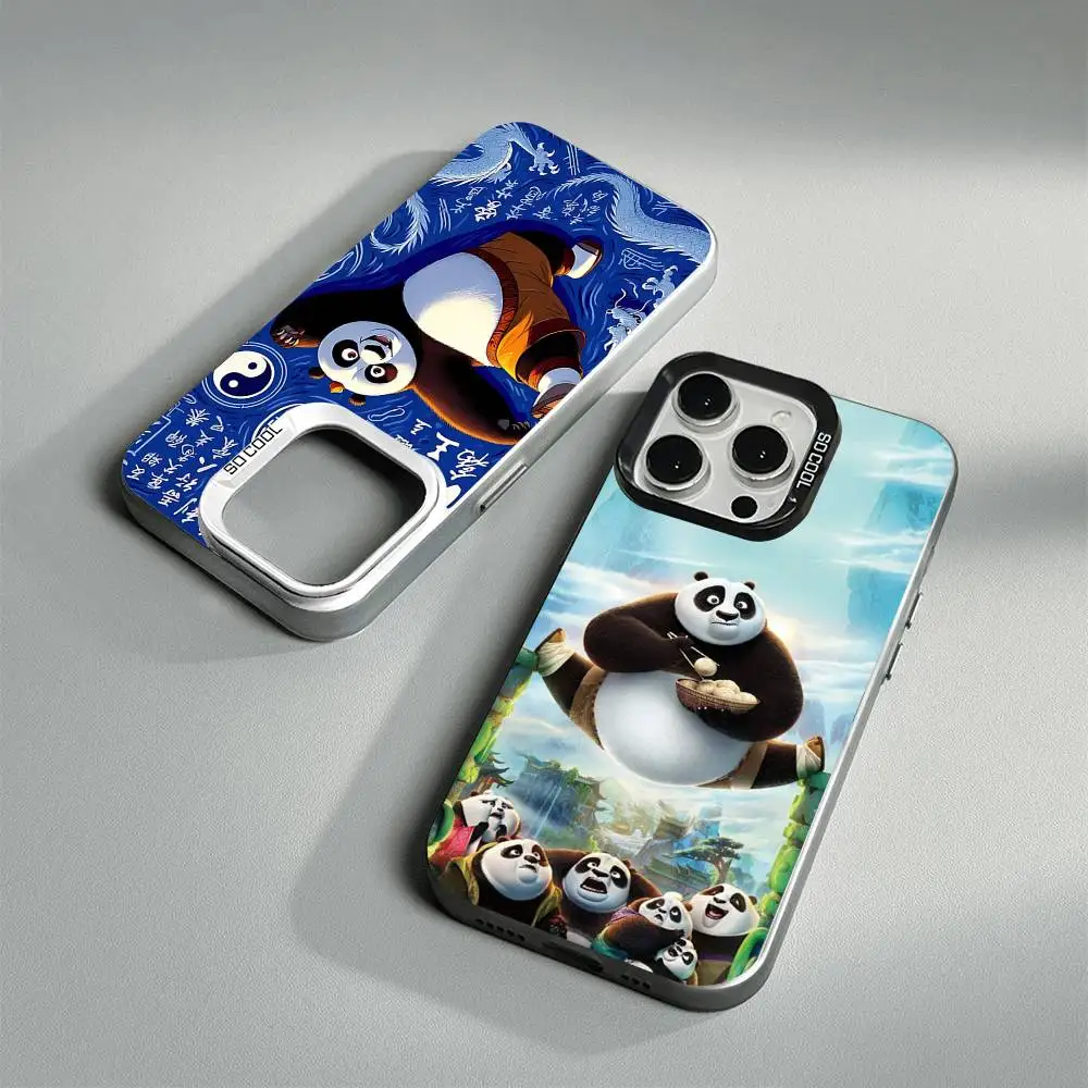 Movie K-Kung Fu Pandas Phone Case For IPhone 17 Air 16 15 14 13 12 11 Pro Max Color Hard Cover