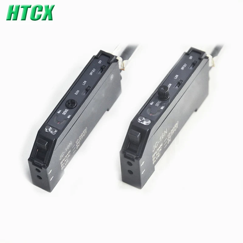 

New Manually adjustable fiber optic amplifier JC-10 industrial automation control sensor replaces F&C FF-12
