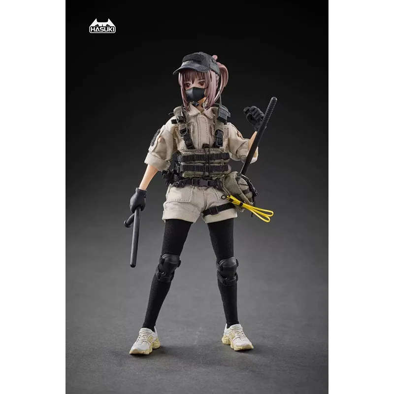 Original HASUKI 1/12 Pocket Art PA006 IZUMIHAISE Guard Female