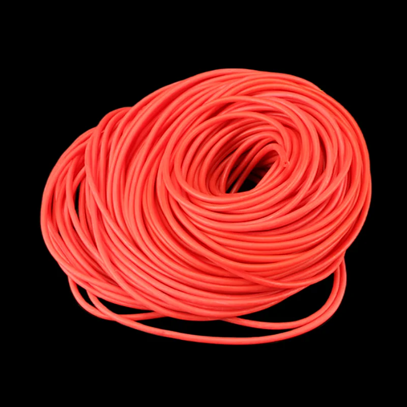 Natural Latex Slingshots Five Colors Rubber Tube 0.5-5M For Hunting Shooting 2X5mm Diameter High Elastic Tubing Band Accessories