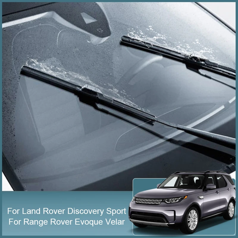 Car Front Windshield Wiper Blades Rubber For Land Rover Defender Discovery 5 Sport Evoque Freelander L359 Rand Rover Sport Velar