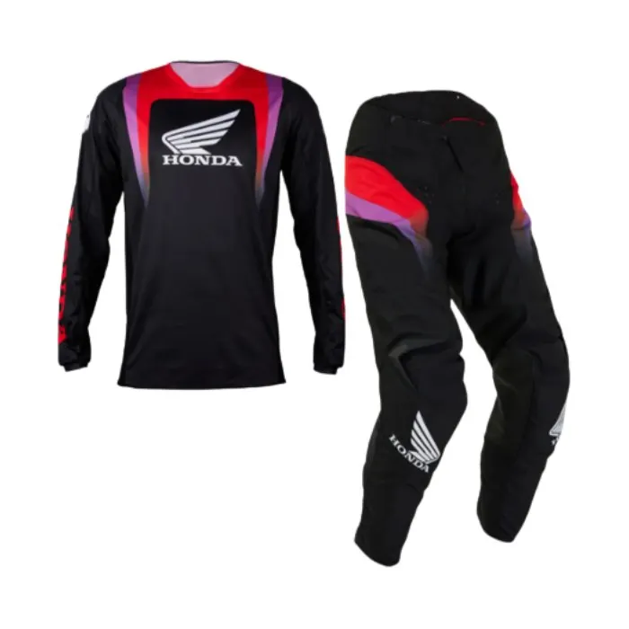 

Детский комплект из джерси и брюк Honda для мотокросса 2026, комплект снаряжения для мотокросса, молодежный гоночный костюм для бездорожья