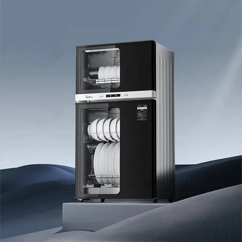 Kitchen Tableware Disinfection Cupboard High Temperature Tableware Drying Disinfection Machine Midea 77L Disinfecting Cabinets