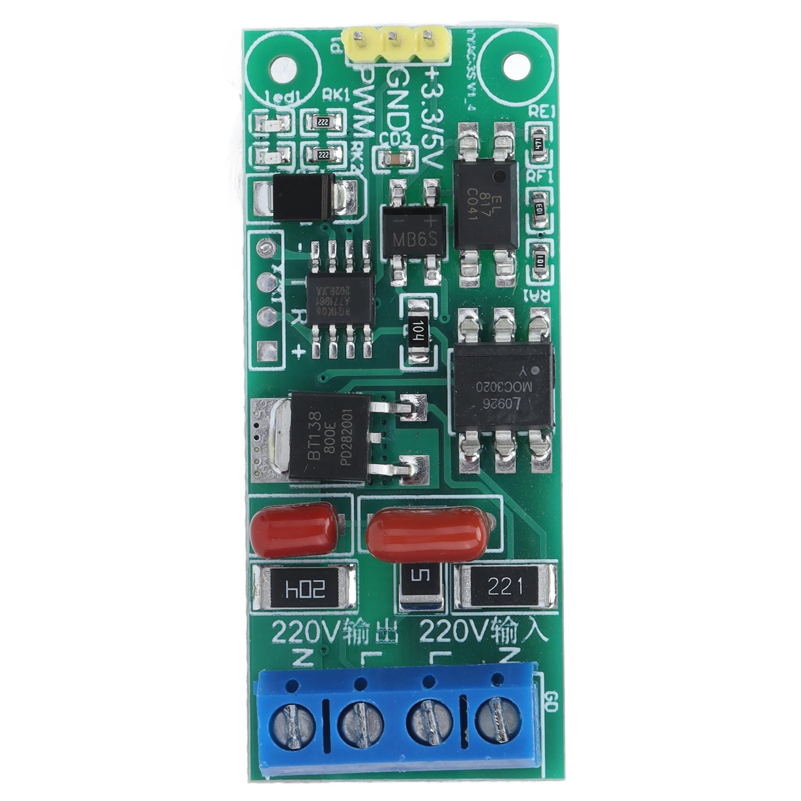 PWM لوحة التحكم وحدة تحكم الجهد ، رقاقة واحدة الحواسيب الصغيرة ، وحدة التحكم في الطاقة ، AC220V ، YYAC- 3S