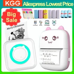 Portable Thermal Printer MINI Wirelessly BT 203dpi Photo Label Memo Wrong Question Printing With USB Cable Imprimante Portable