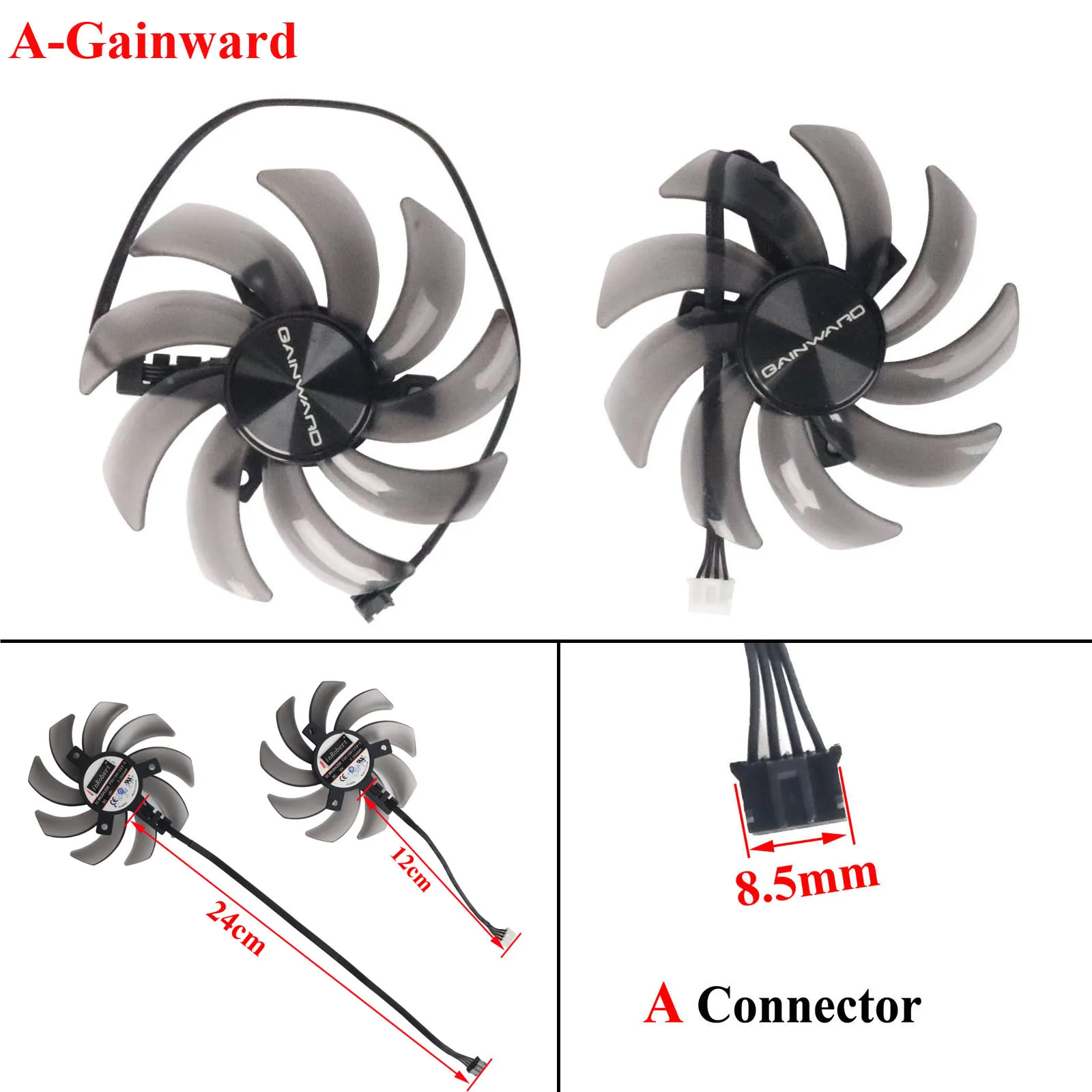 85mm FDC10H12S9-C 0.35AMP RTX2060 RTX2070 GPU Cooling Fan For Gainward Geforce RTX 2060 2070 SUPER Ghost Graphics Card Cooler