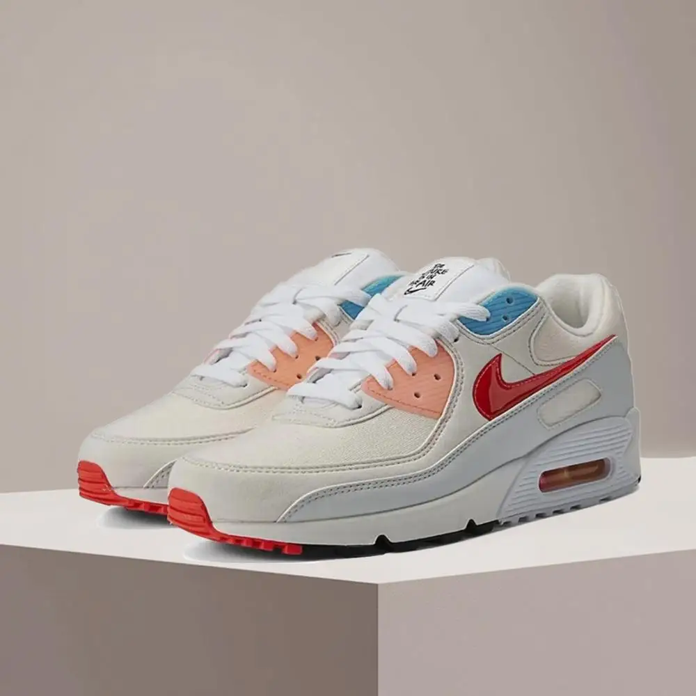 

Nike Air Max 90 Classic Retro Style Lightweight Comfort Design Daily Training Running Shoes DD8496-161