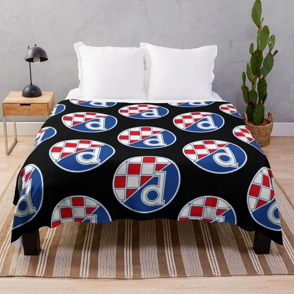 

Dinamo Zagreb Throw Blanket Cozy Home Blanket Gift for Christmas Holiday