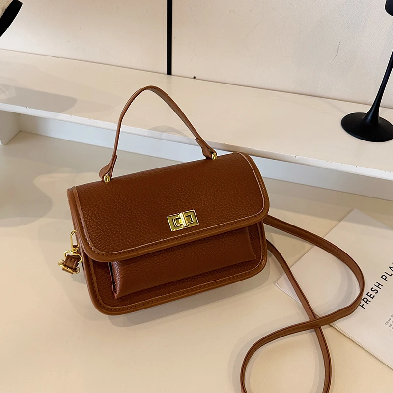 حقائب اليد النسائية الشهيرة حقيبة الكتف، حقيبة جلدية كروسبودي رسول أنيقة من قبل المصمم الشهير الفاخر