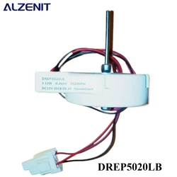 New For Samsung Refrigerator Cooling Fan Motor DREP5020LB DC Cooling 3.12W 0.268A 25200PM DC12V Fridge Radiator Freezer Parts