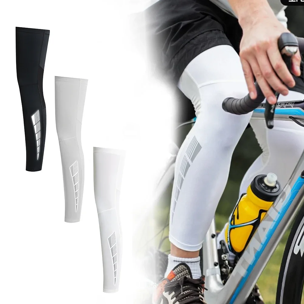 AliExpress RGGMQQ 1Pair Compression Leg Sleeves - Full Legs Compression Sleeve for Men & Women, UV Leg Sleeves - Cycling LegWarmers Sports Cycling
