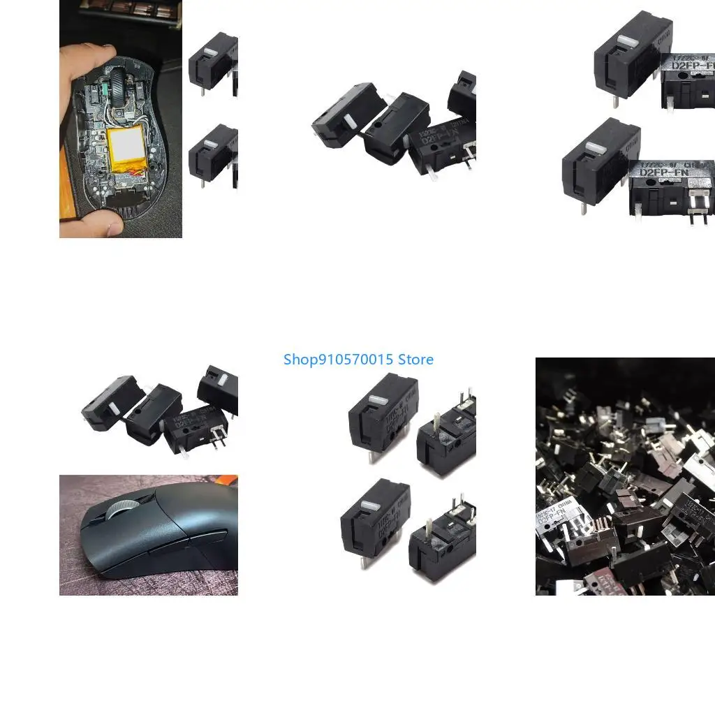 B95C 4Pieces D2FP—FN Optical Mouse MicroSwitch 50 Million Clicks Button for ROG III Point 36K，ROG Chakram X