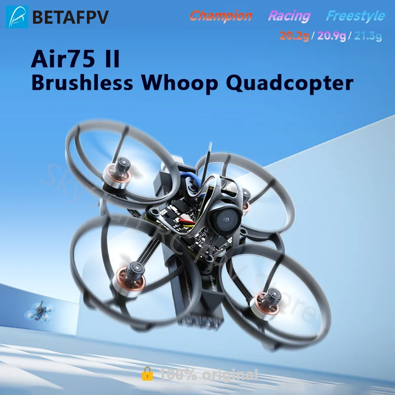 BETAFPV Air75 II 1S Whoop Battery Quadcopter with Camera Champion/Racing/Freestyle Drone Professional RC FPV