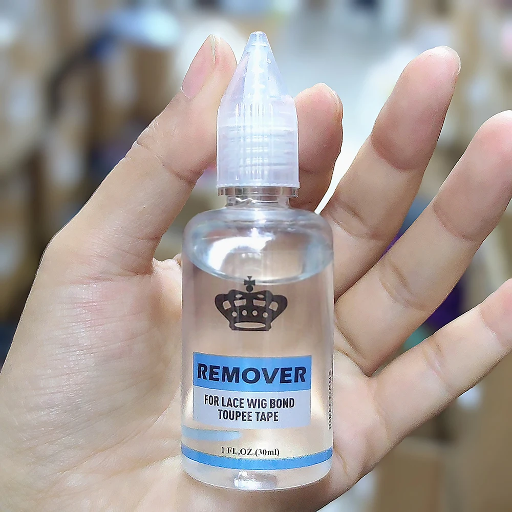 

Профессиональное средство для снятия клея для волос 30 мл: для кружевных накладок, тупе, лент для наращивания волос - для использования в салонах красоты, аксессуар для укладки волос