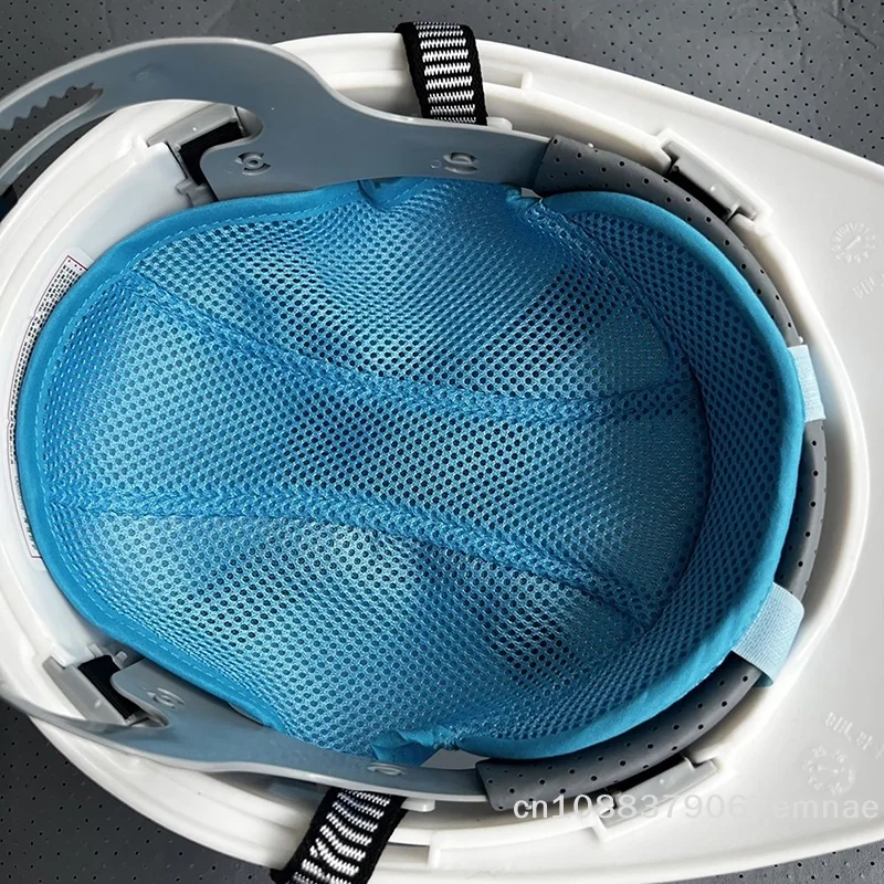 1 Piece Safety Cap Cooling Pad Sweat-absorbing Ventilation Head Protection Adult Helmet Insert Liner Breathable Mesh Sweat Band