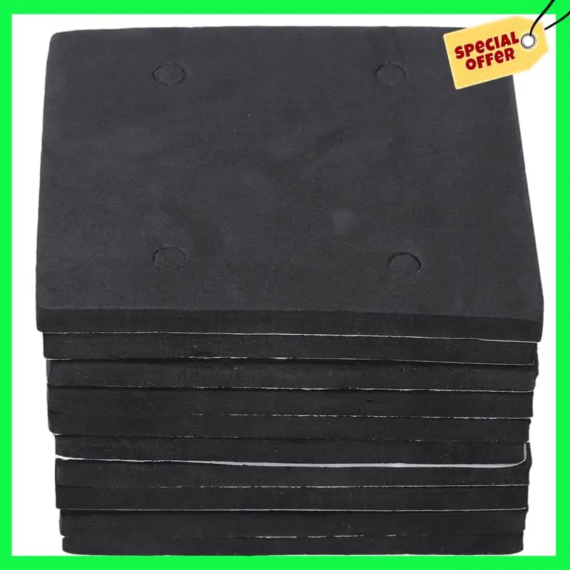 

LBER 100 Pcs Self Adhesive Foam Part Sander Back Pad Sanding Mat For 4510