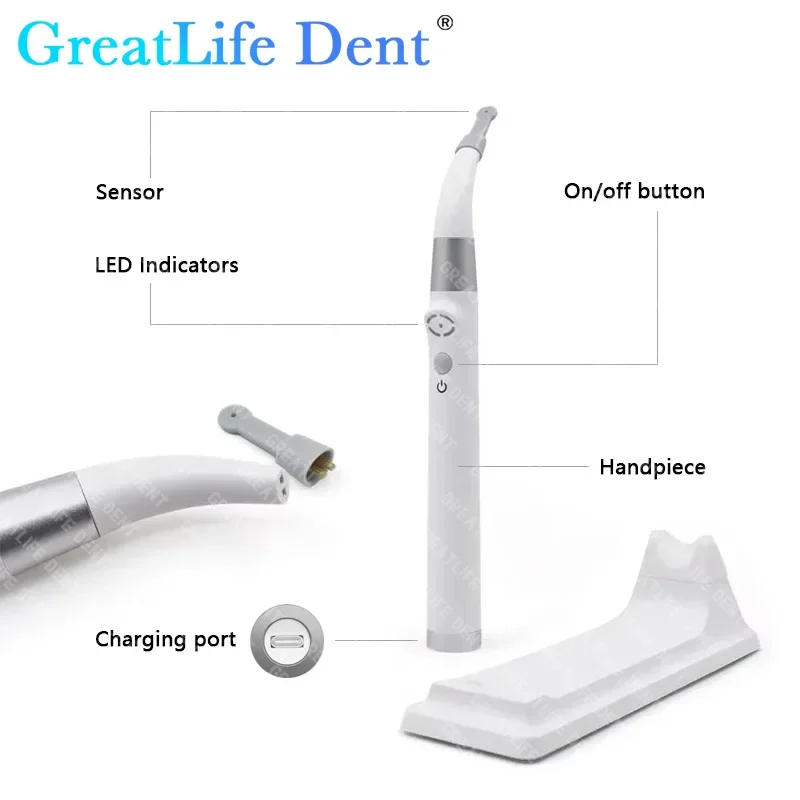 Dental Implant Locator with 3 Modes Smart Find Implant Screw Precise Sensor Three-dimesonal Rotation Finder