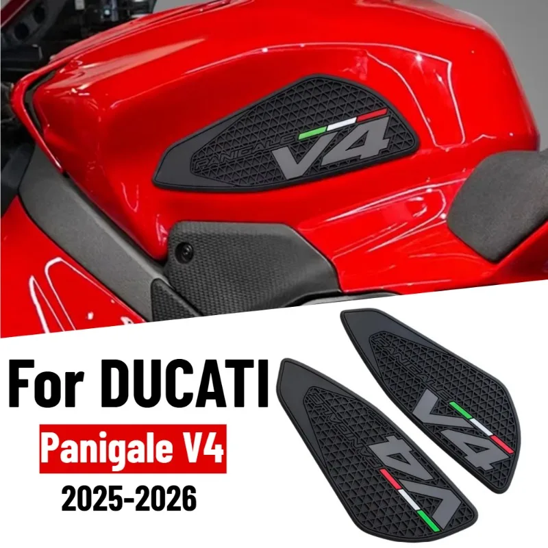 for-ducati-panigale-v4-v-4-2025-2026-motorcycle-anti-slip-fuel-tank-pad-side-knee-grip-traction-protector-anti-scratch-sticker