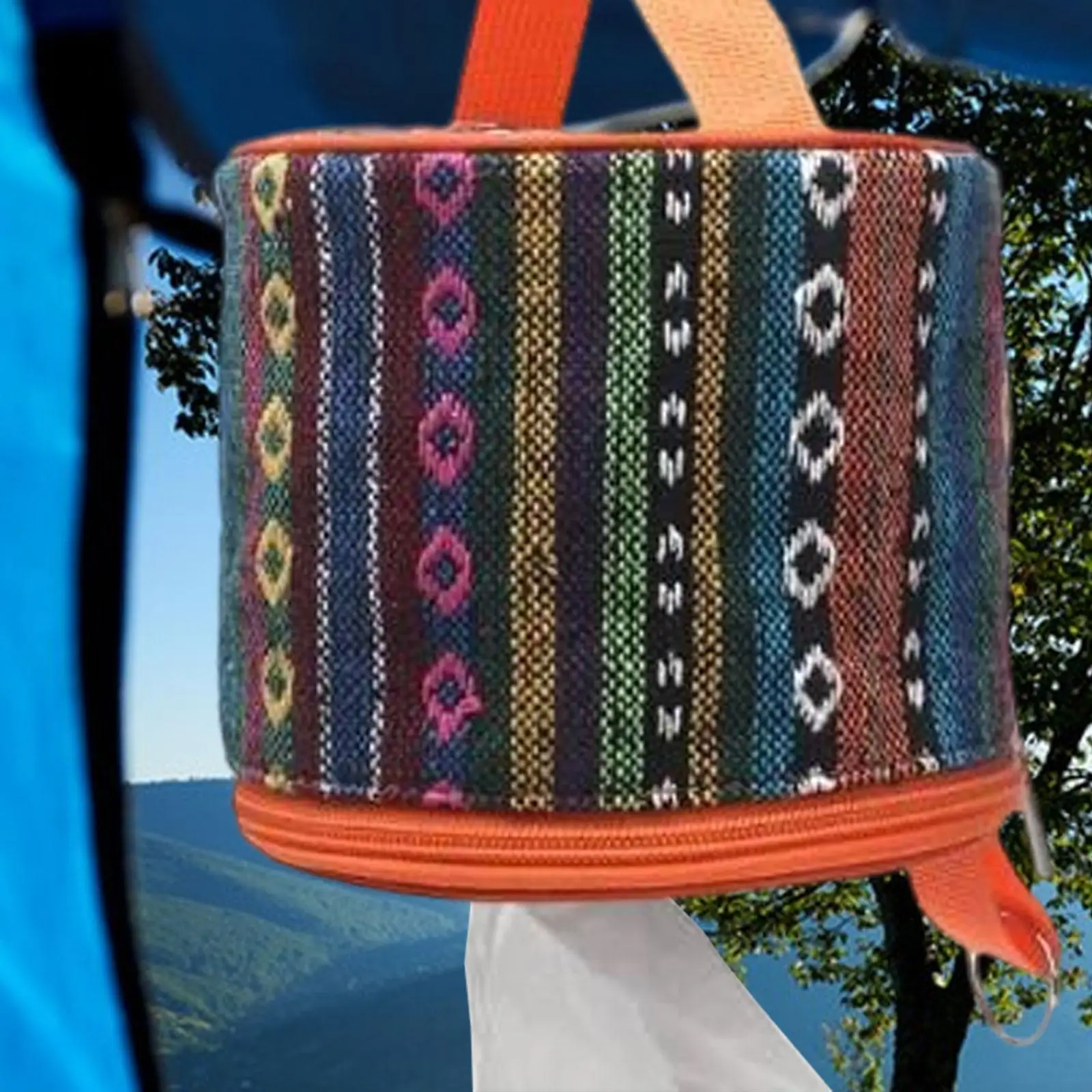 Ethnic Style Tissue Case Decorative for Outdoor Activities Traveling RV Trip