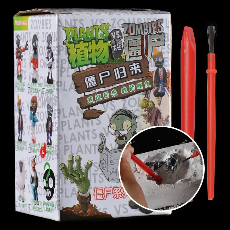

Plants Game Vs. Zombies Interesting Archaeological Gameplay Children Excavate Developmental Toys DIY Hands-on Ability Gifts Toys