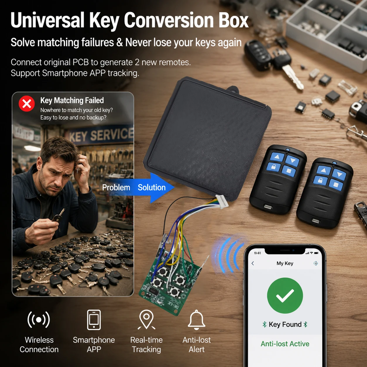 KEYDIY Universal RF Remote Cloning Hub 868MHz Multi-Frequency Duplicator Copy to Blank Remote Tuya APP Garage Gate Curtain Barri