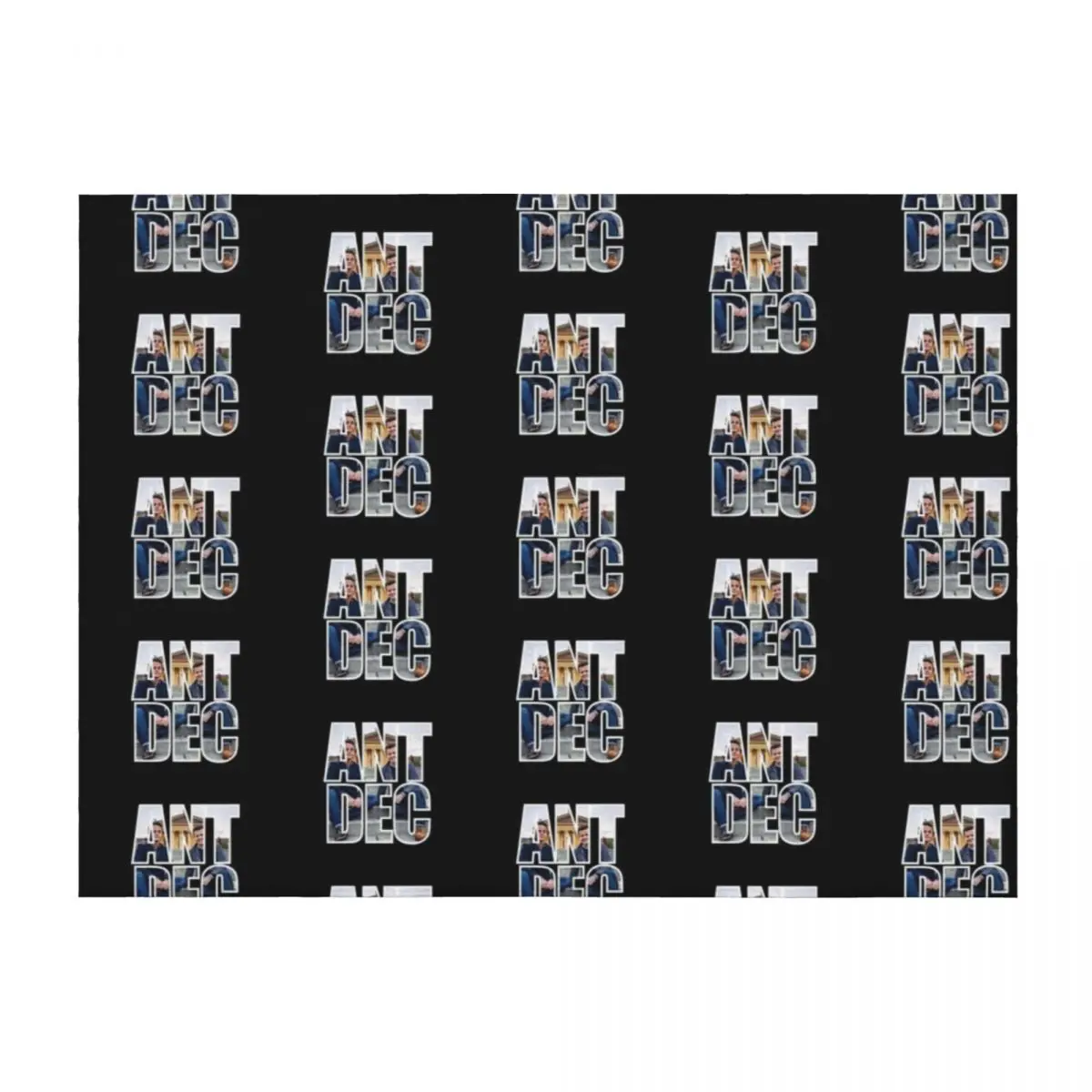 

Ant and Dec Throw Blanket Sofa Quilt Bed linens Custom anime Blankets