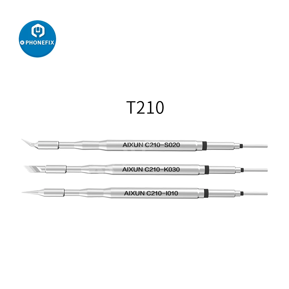 Aixun T115/T210/T245 سبيكة لحام نصائح ل AIXUN T3A T3B محطة لحام ذكي استبدال نصائح لحام الحديد الكهربائية