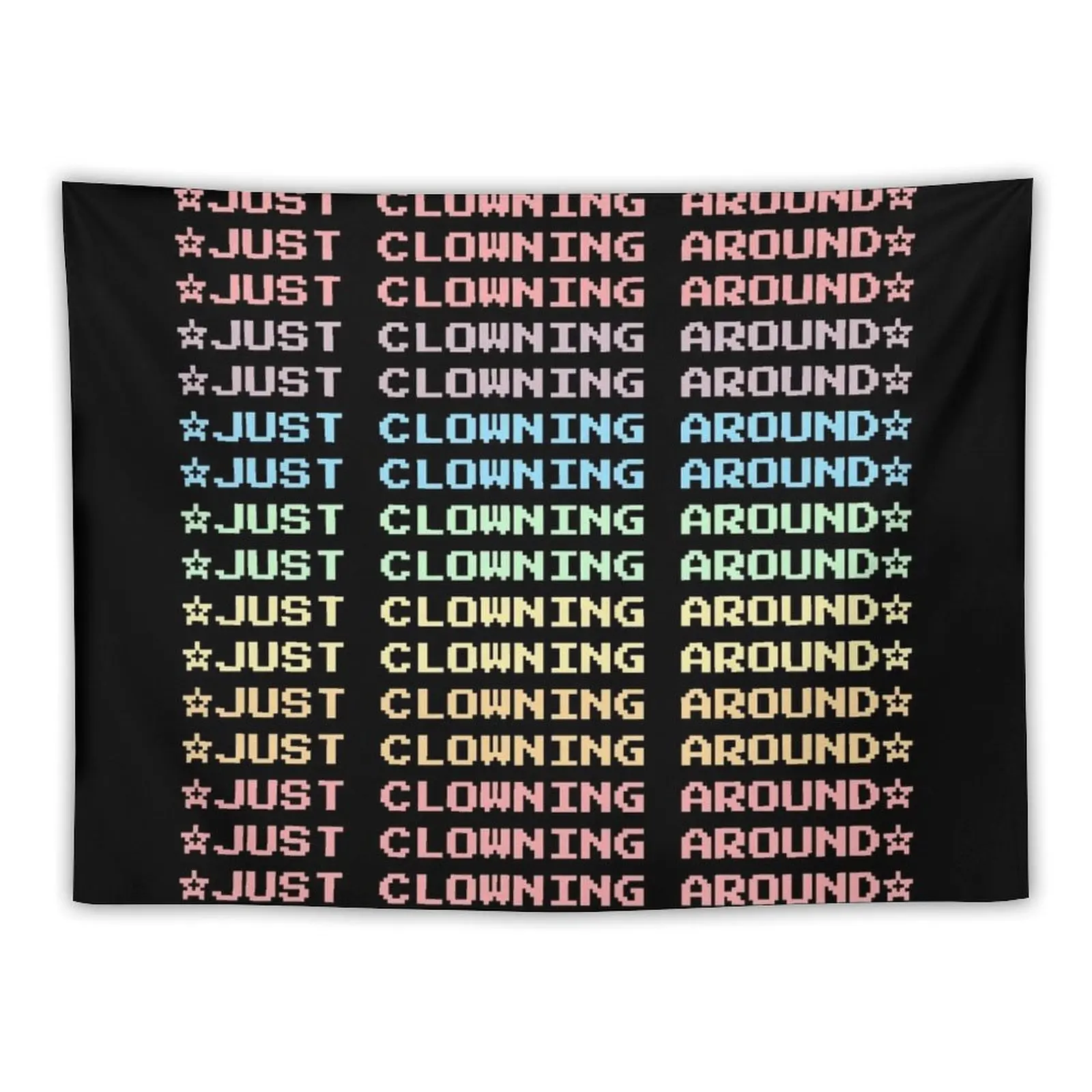 

JUST CLOWNING AROUND Tapestry Bedroom Decorations Decorative Wall Tapestry