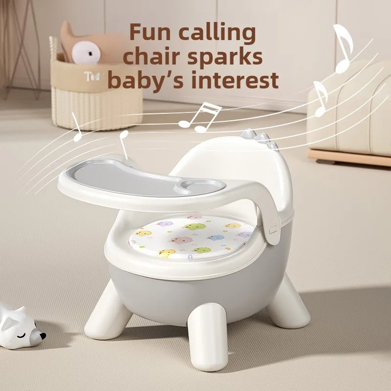 Baby Dining Table Dining Chair Stool Baby And Children's Chair Household Plastic Backrest Seat