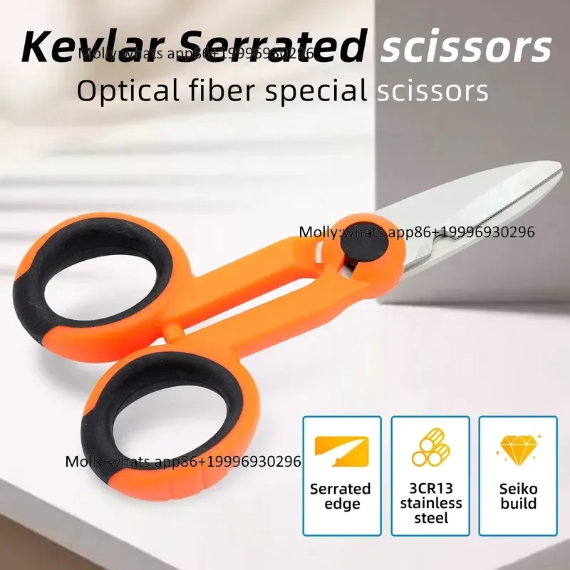 KELUSHI the Electrician Cut Optical Fiber Cut Scissors Cutter