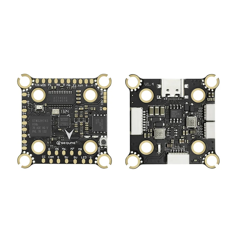 h743 & e70 g2 fc & esc stack fc mpu6000 70a 128k controle de velocidade eletrônico 4-8s para corrida freestyle fpv racing drone