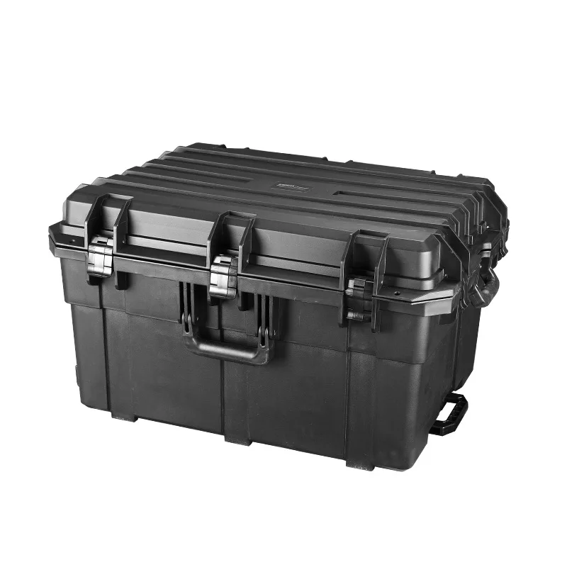 Heritage protective Thickened tie rod type large tool box Waterproof precision instrument Equipment safety box