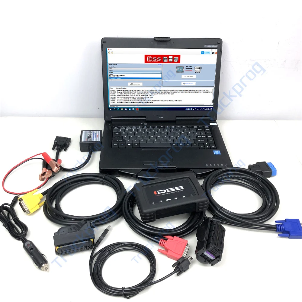 CF53 Laptop IDSS TYPE 2 For ISUZU DIAGNOSTIC SERVICE SYSTEM IDSS III G-IDSS E-IDSS Diesel Truck excavator EURO6 Diagnostic tool