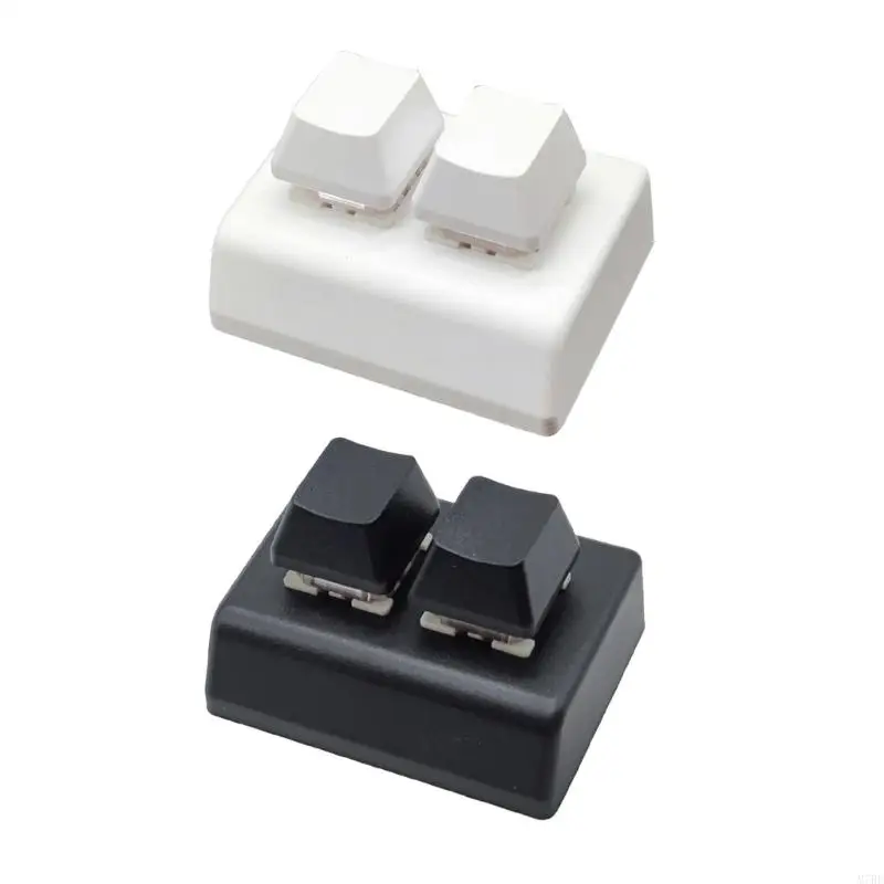 

DIY Macro клавиатура 2 клавиши Настройка сочетания Механическая клавиатура Программируемая мини-клавиатура RGB Type-C