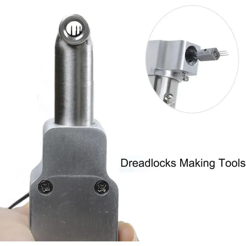 Dreadlocks Machine,Automatic Chemical Fiber Dreadlock Machine for Locs Instant Dreadlock Easily Electric Dreadlocks Machine