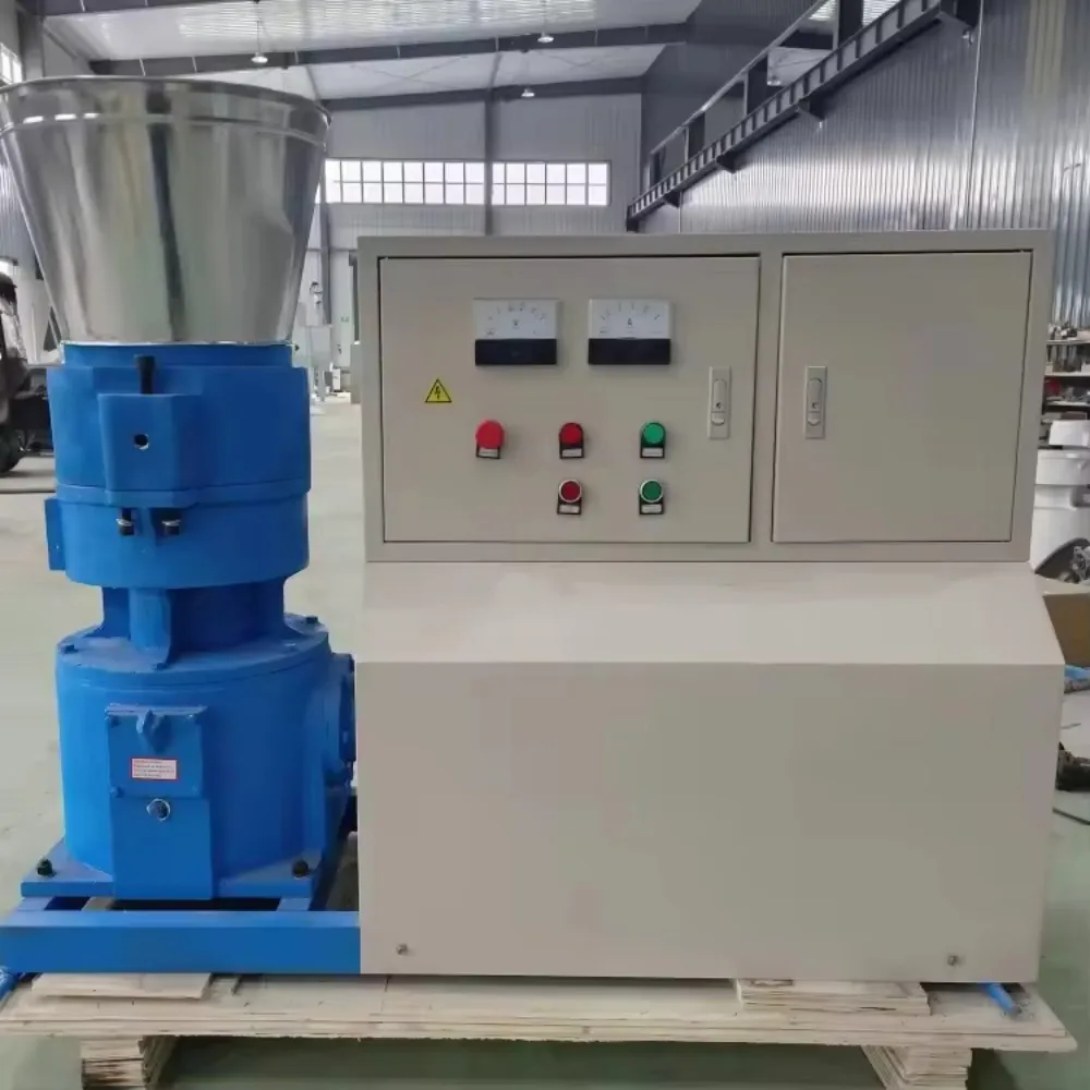 380V Animal Feed Pellet Machine Commercial for Chicken, Cattle - Grass/Fodder Pelletizer High Efficiency Easy Operation