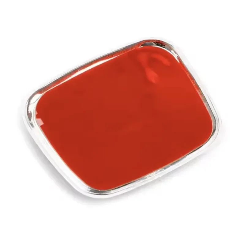 عجلة توجيه سيارة شعار H-ملصق لهوندا سيفيك أكورد سيتي CRV اليشم صالح أوديسي الهجين أحمر أسود أزرق تعديل الداخلي #1