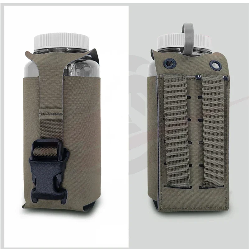

Tactical SS Style Water Bottle Pouch Airsoft Bottle Holder Molle Pouch Hunting Vest Plate Carrier 32 Oz 1L Bag Accessories