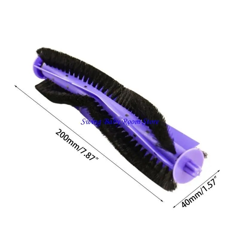 K1AD bàn chải cuộn thay thế con lăn thay thế bàn chải chân không thanh bàn chải chân không quét sạch vật liệu nhựa cho narwal