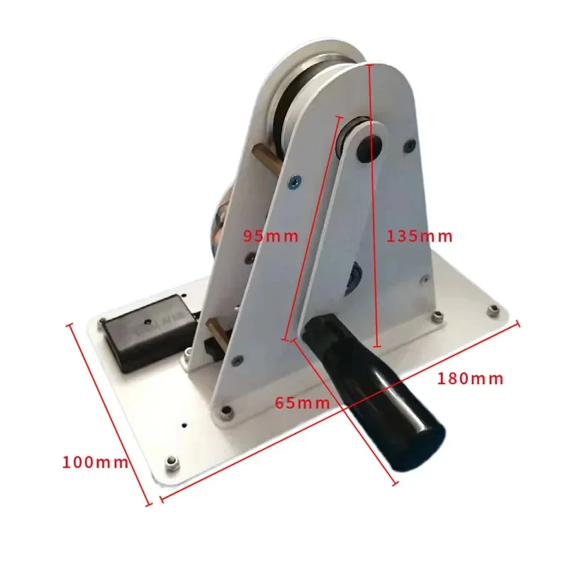 Hand-Cranked Emergency USB Charging 12V Permanent Magnet Small Generator Physics Electromagnetics Teaching Demonstrati