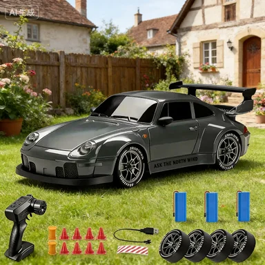 

New 4WD Remote Control Drift Car Full Size 1:24 Mini Remote Control Racing Car Model 2.4G Radio High Speed RC Car Boy Toy Gift
