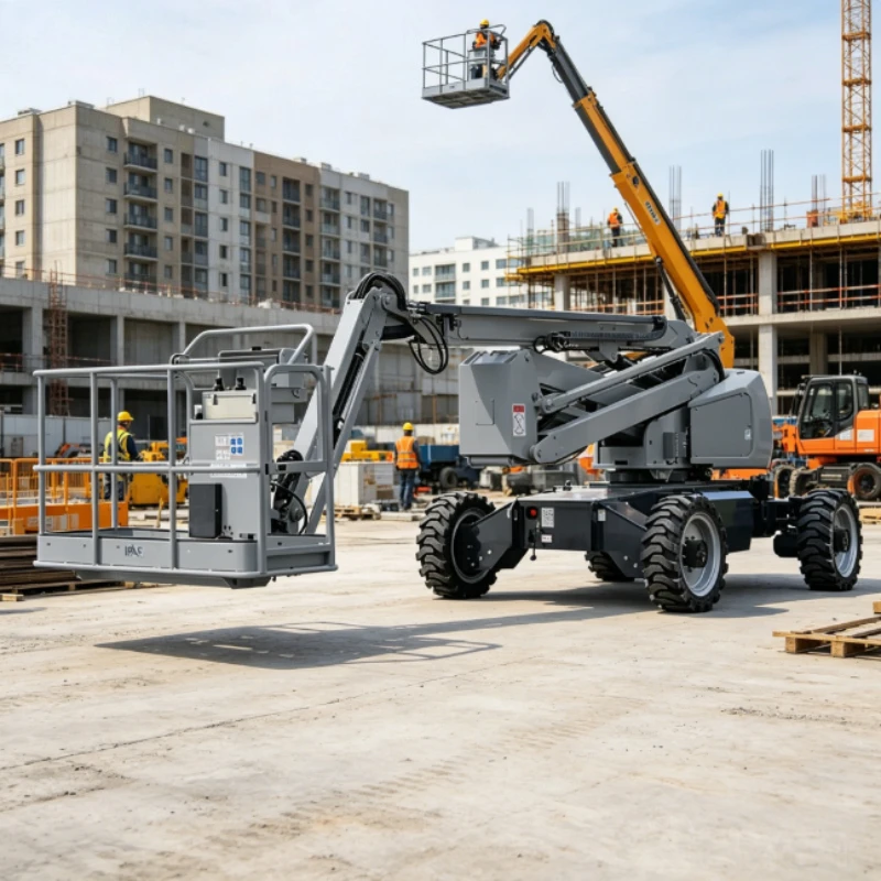 10m-16m Work Height Aerial Working Platform Telescoping Lift Cherry Picker Diesel Electric Self-Propelled Articulating Boom Lift